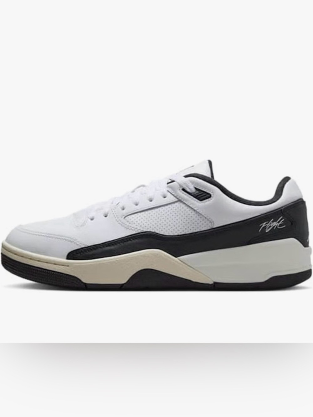 Nike Men's White and Black Low-Top Sneakers